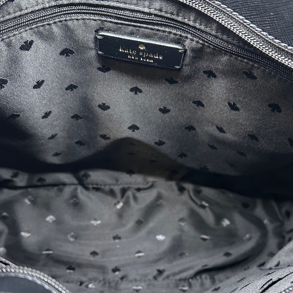 Kate Spade Black Leather Tote - Picture 8 of 8